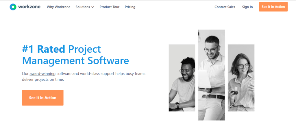project management software: workzone