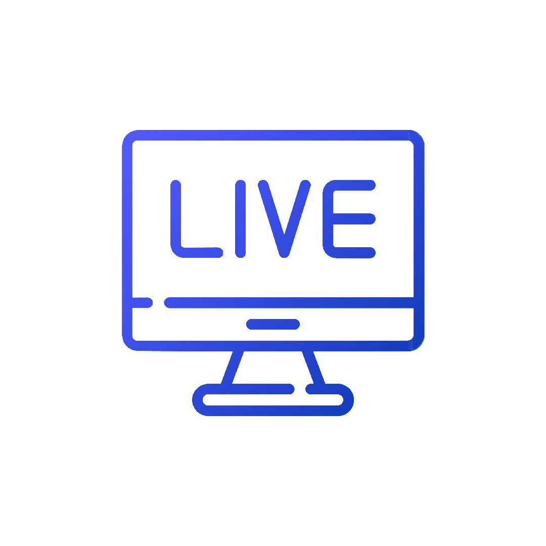 35 Contact Hours of Live  Virtual Instructor-Led Sessions