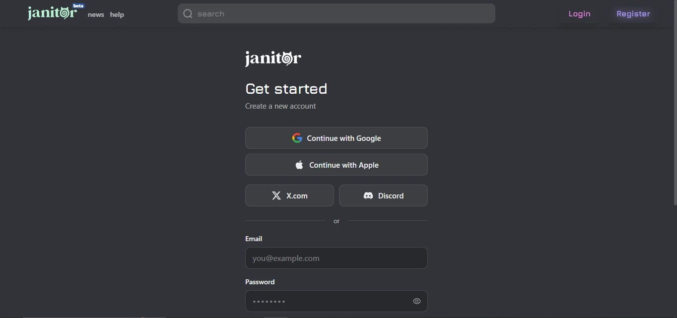 Janitor Username